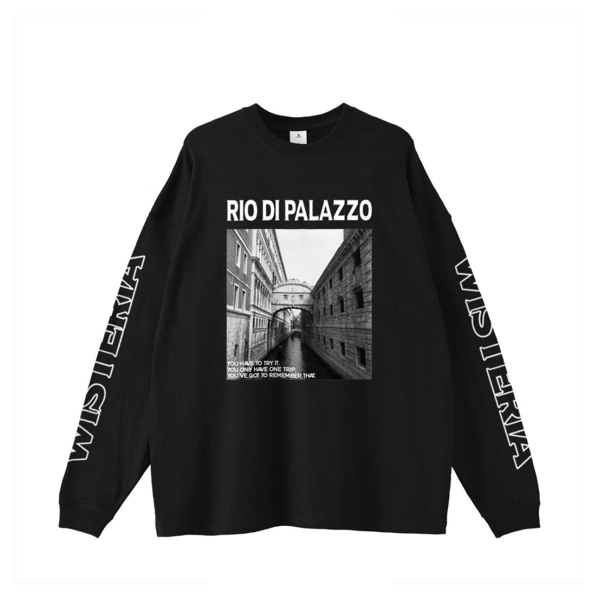 RIO DI PALAZZO T-shirt L/S -Black-